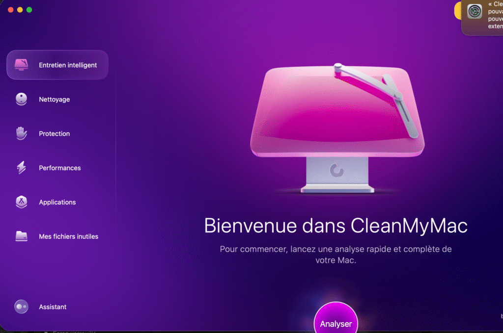 Utiliser outil nettoyage